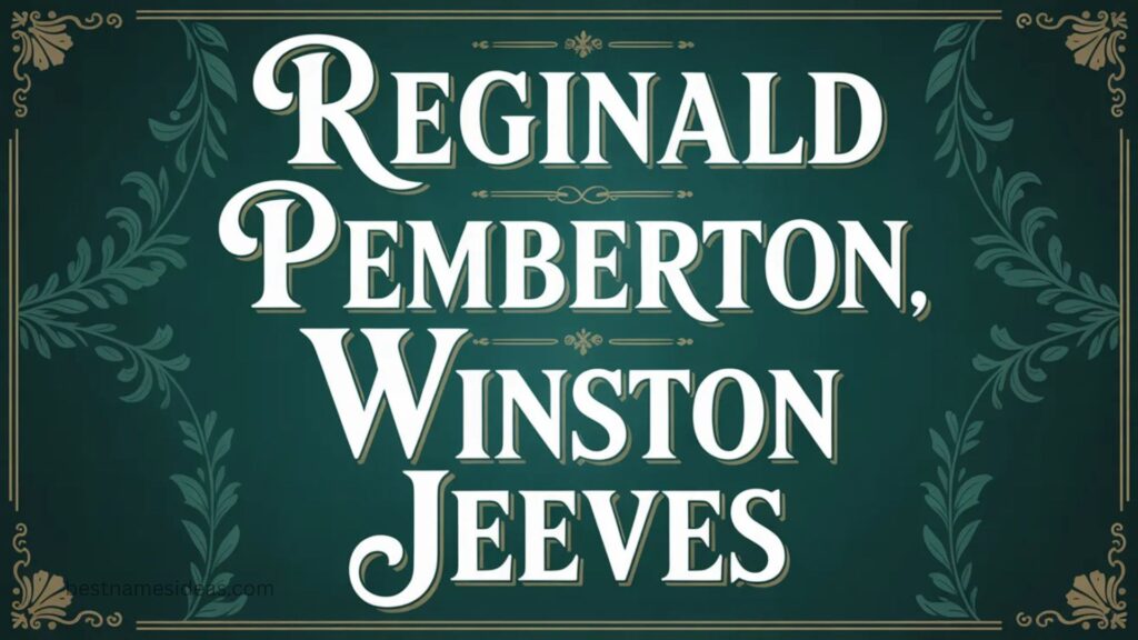 Amazing Butler Names  