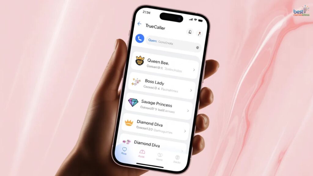 Attitude Names for Truecaller for Girl