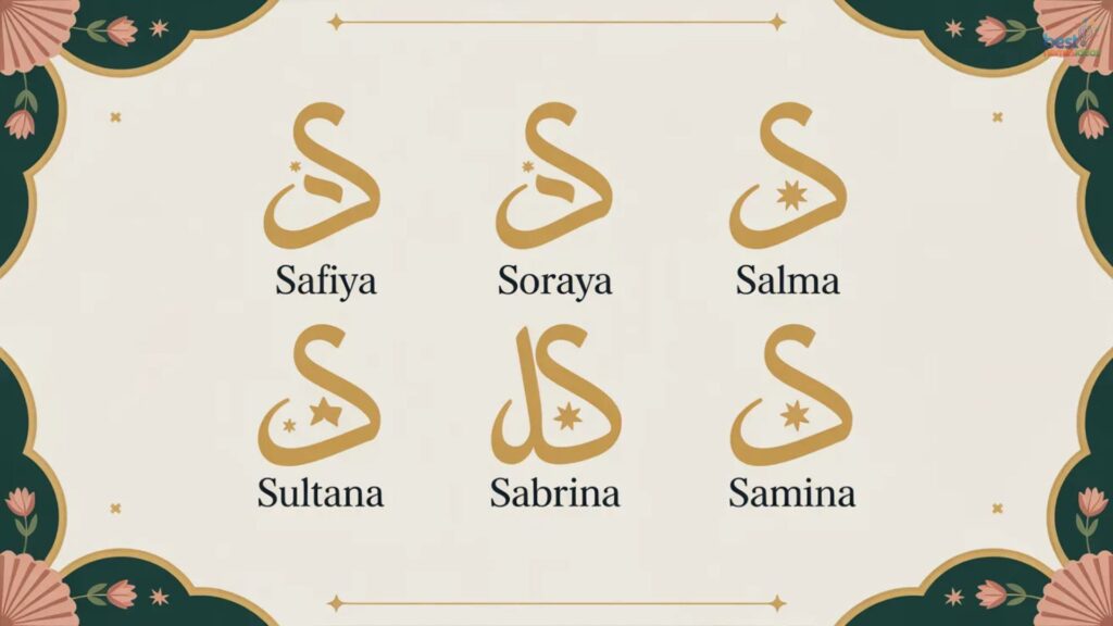 Best Muslim Girl Names Starting with S