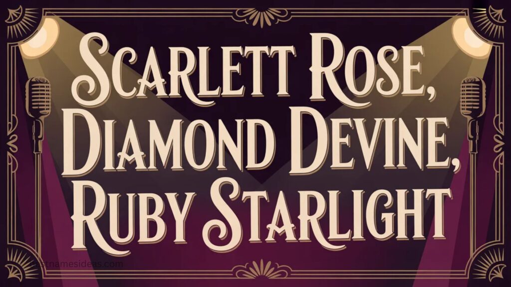 Classic Stripper Name Ideas 