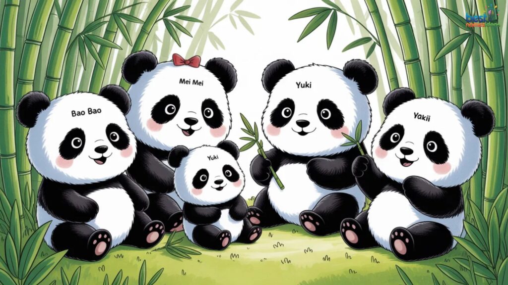 Cute Names for Pandas with Cultural Roots