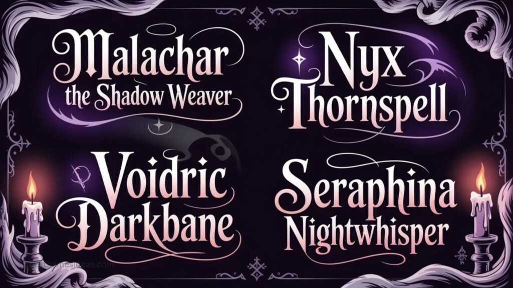 Dark and Mysterious Wizard Names