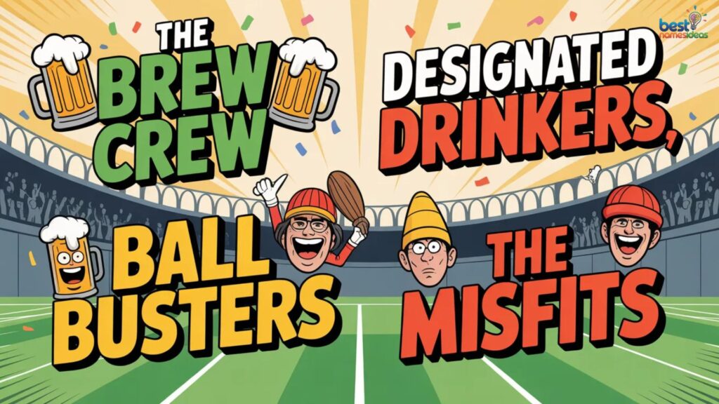 Funny Adult Team Names  