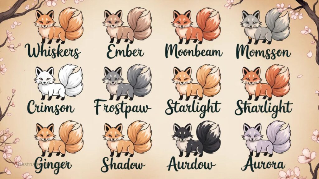 Kitsune Nicknames