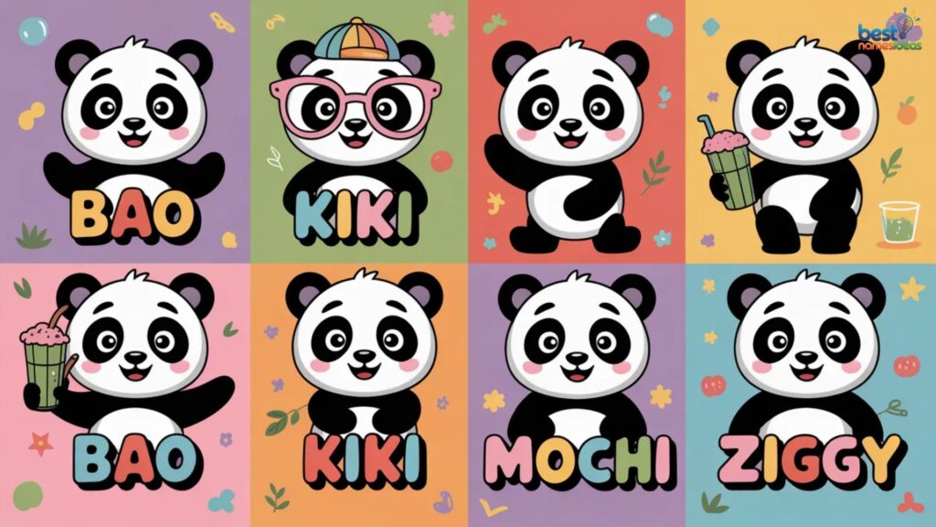 Modern Cartoon Panda Names