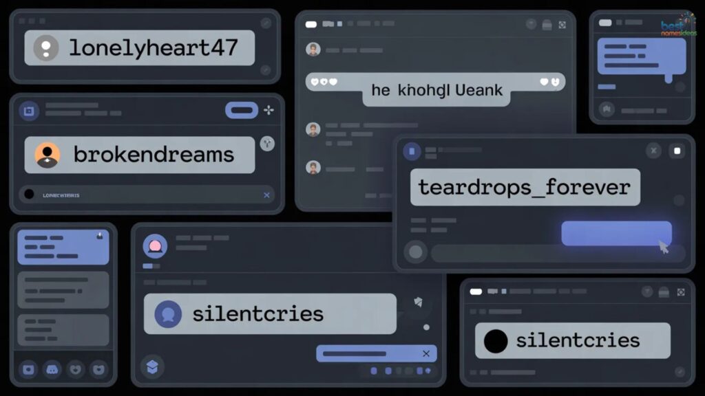 Sad Depressing Usernames