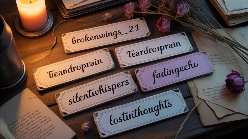 Sad Usernames for Girls