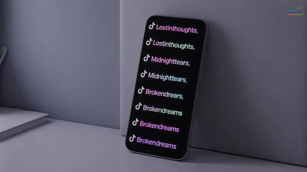 Sad Usernames for TikTok