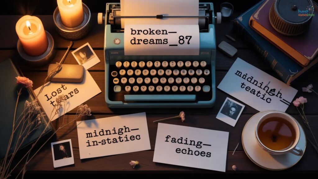 Sad Usernames for Tumblr