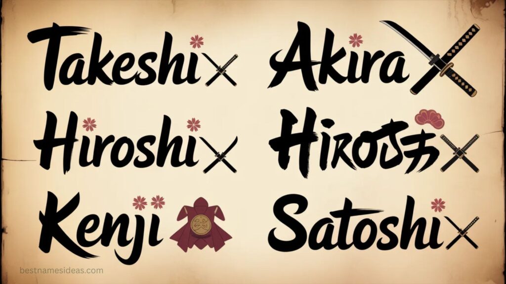 Samurai Anime Names