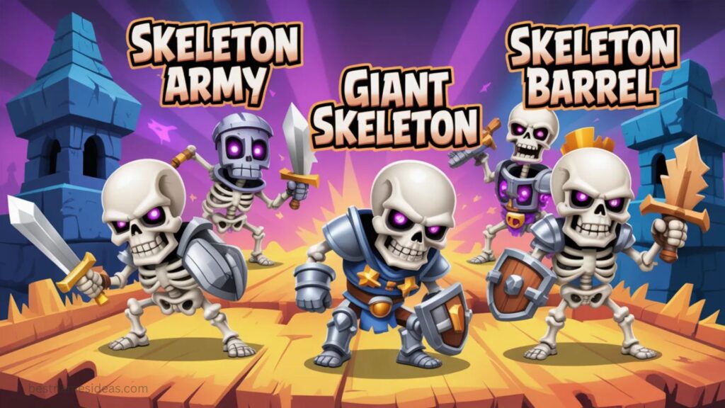 Skeleton Names Clash Royale