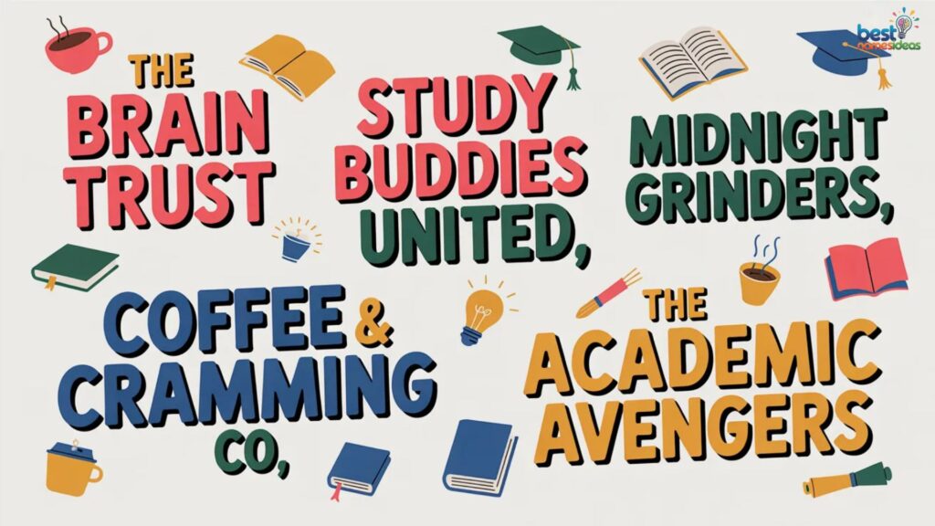 Study Group Names for University Students  