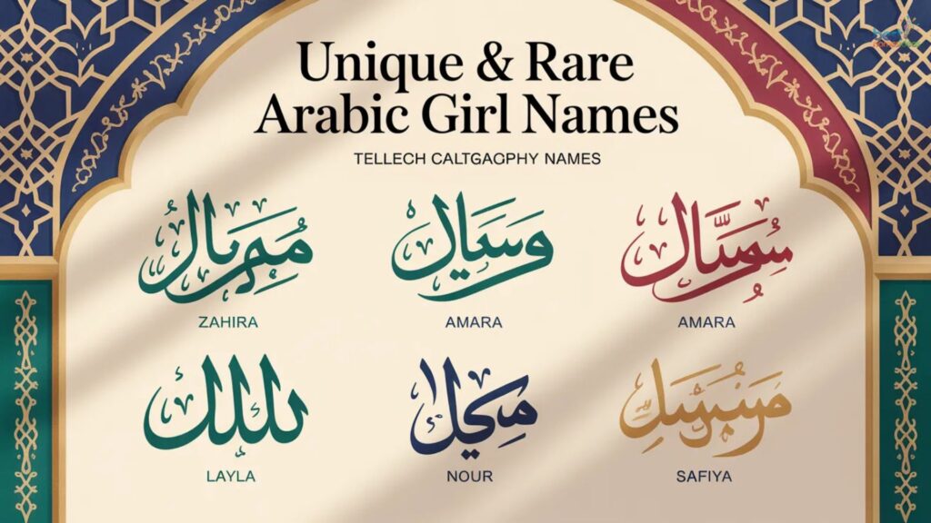 Unique & Rare Arabic Girl Names 