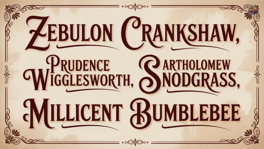 Weird First and Last Names