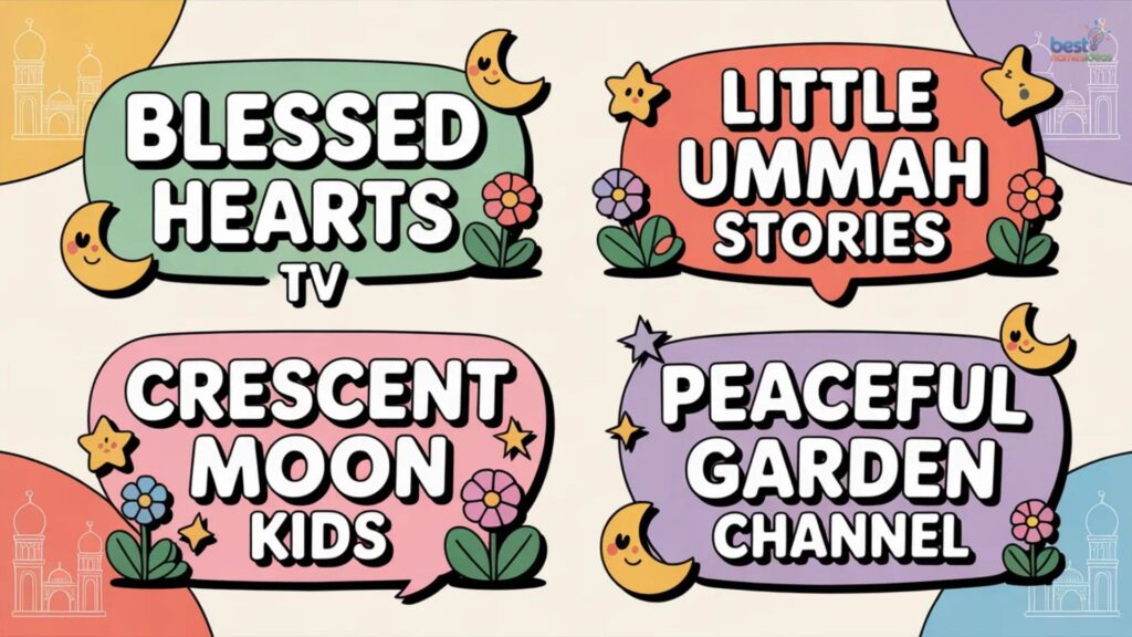 🌟 Great Islamic YouTube Channel Names