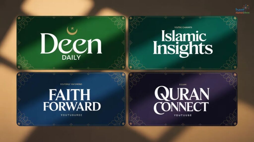 🔥 Awesome Islamic YouTube Channel Names
