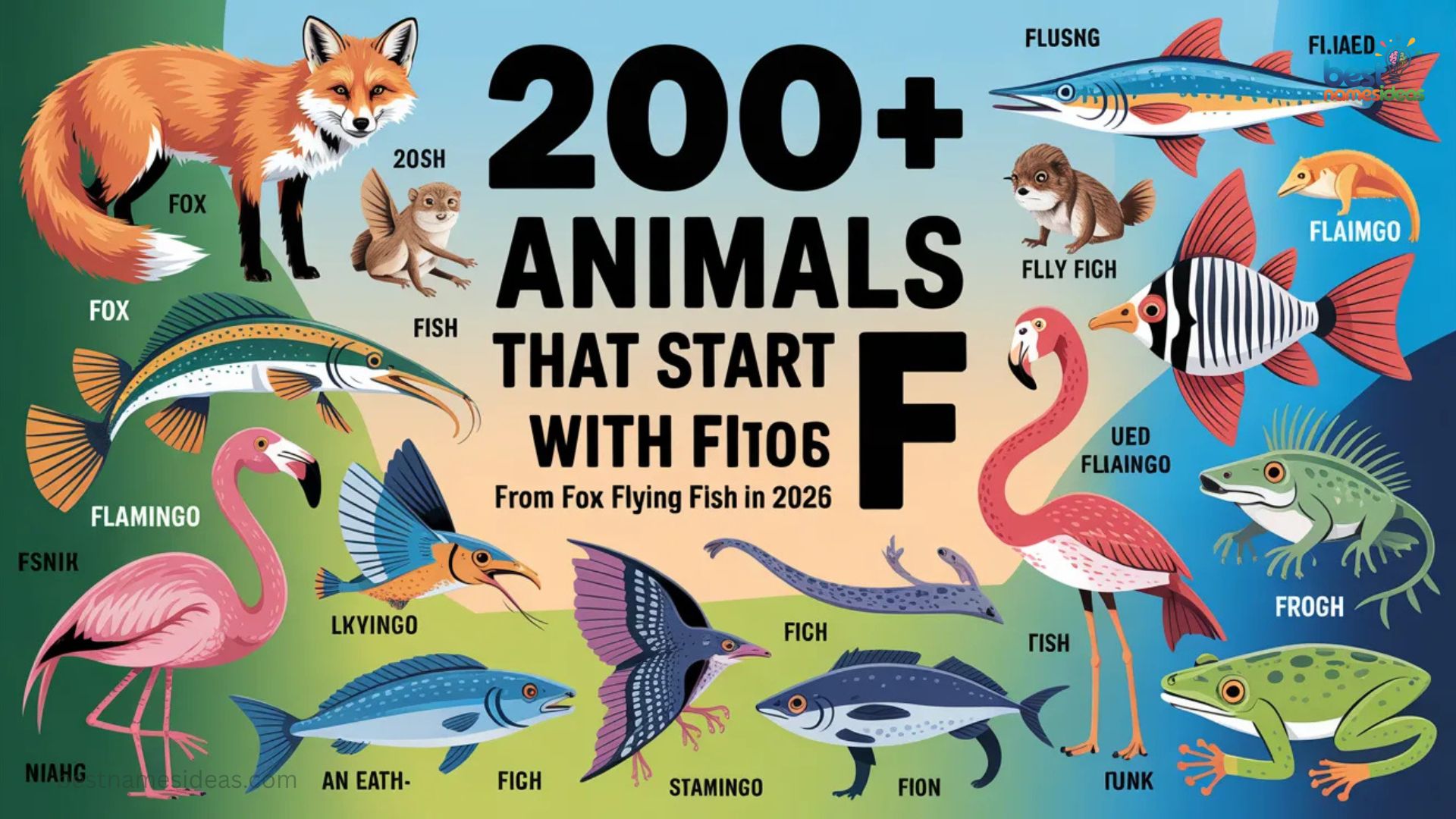 200+ Animals That Start With F From Fox to Flying Fish In 2026