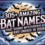305+ Amazing Bat Names That Sound Mysterious and Unique In 2026