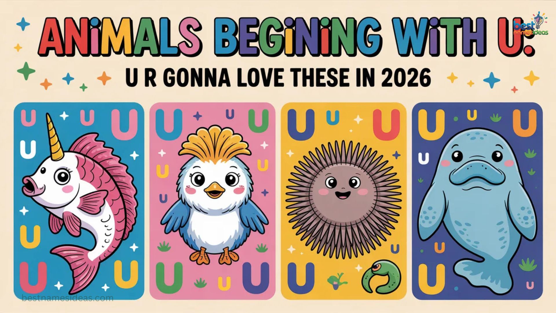 Animals Beginning With U U R Gonna Love These In 2026