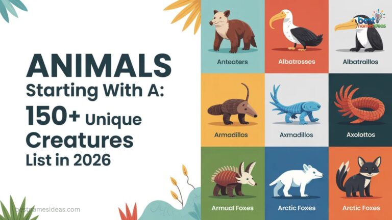 Animals Starting With A 150+ Unique Creatures List In 2026