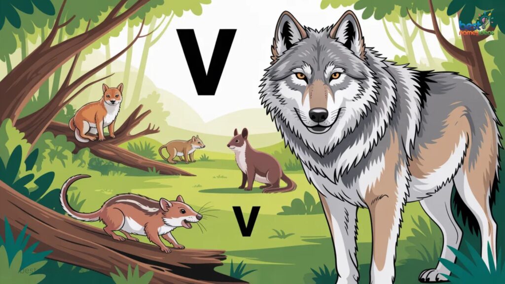 Animals That End With V