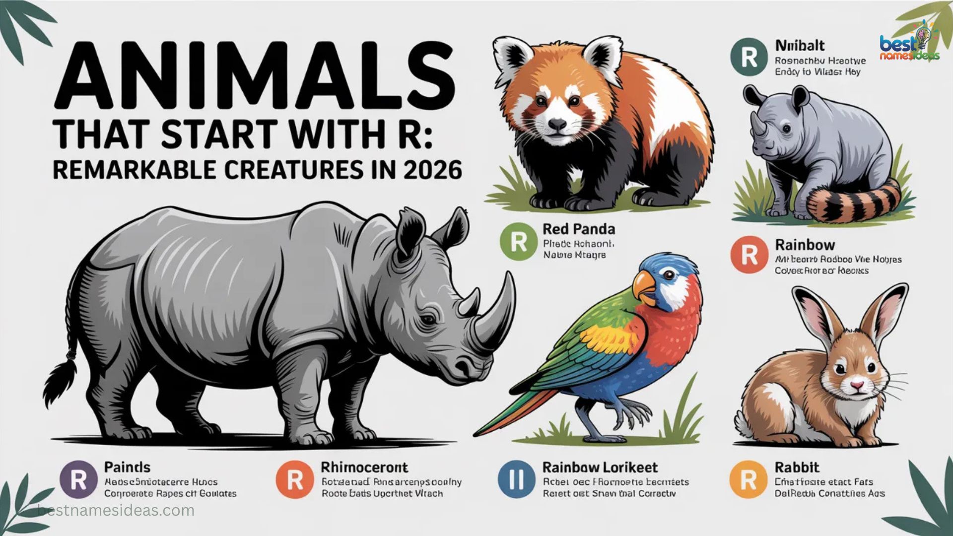 Animals That Start With R Remarkable Creatures In 2026