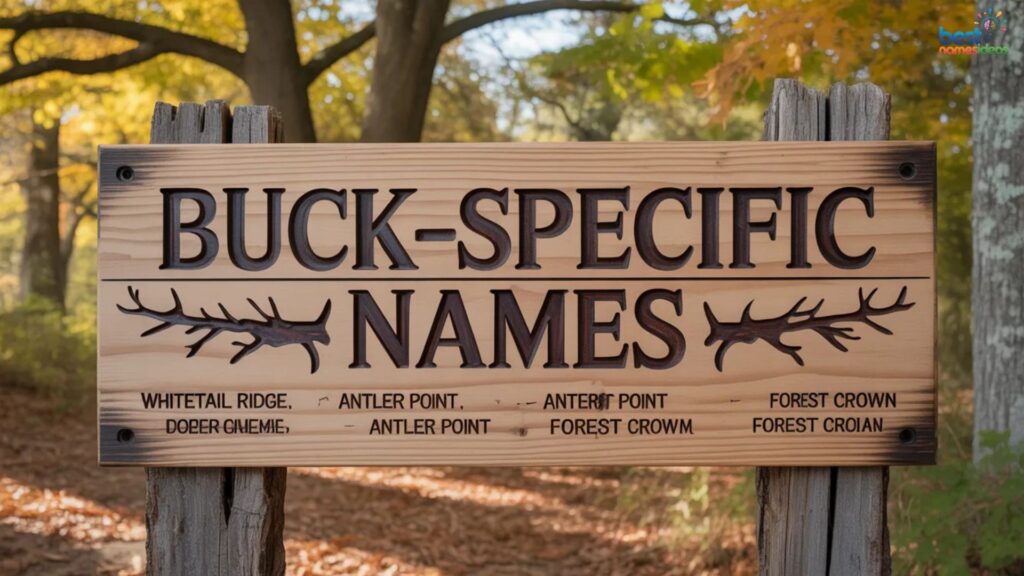 Buck-Specific Names
