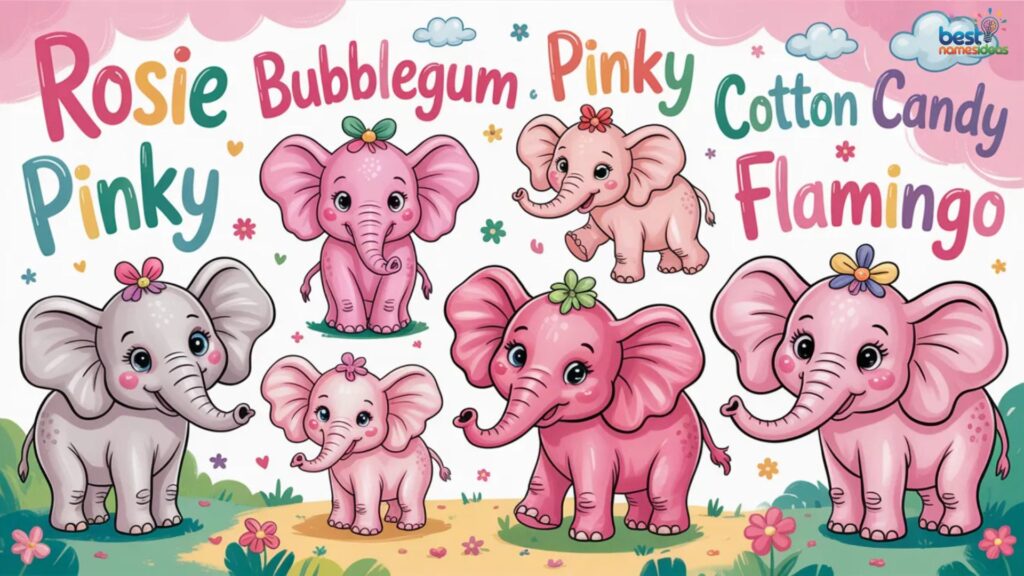 Pink Elephant Names