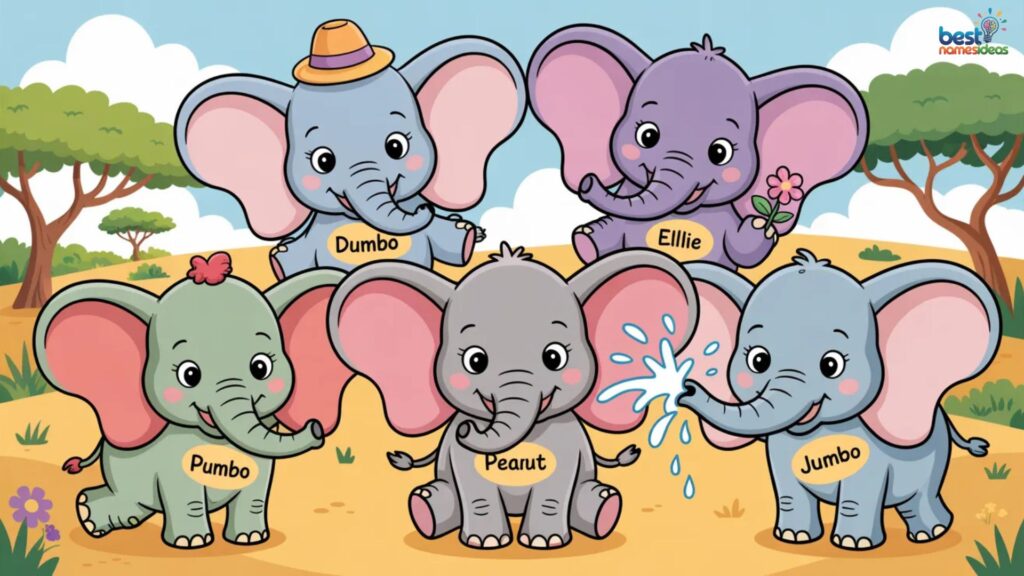 Cartoon Elephant Names