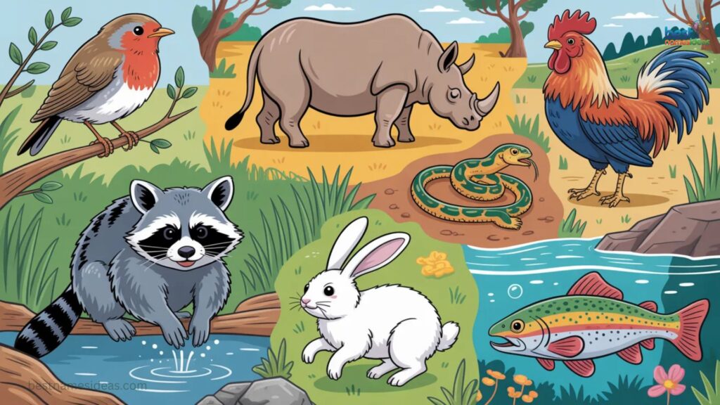 Common Animals That Start With R