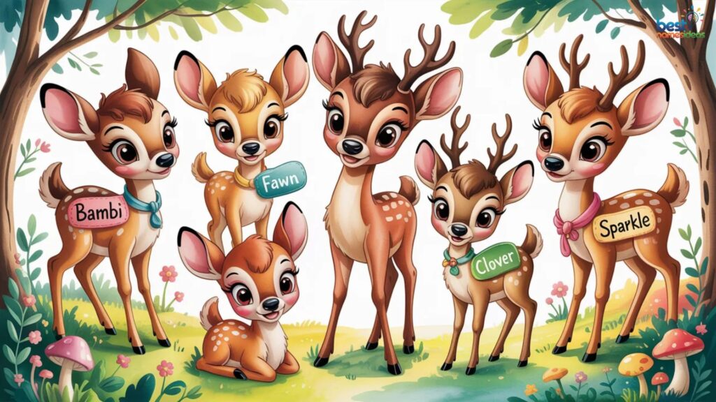 Disney Cartoon Inspired Deer Names