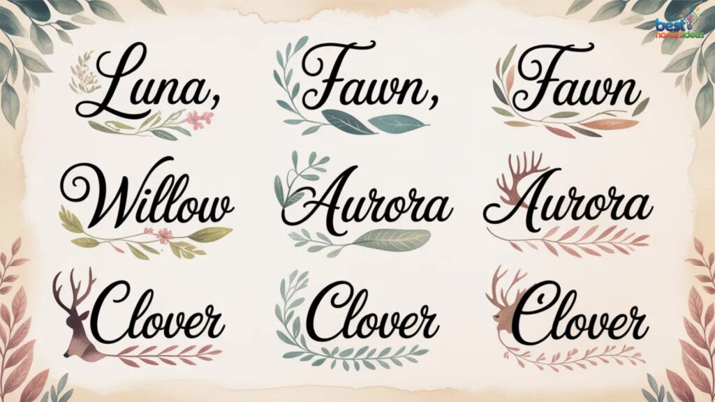 Female Deer Names