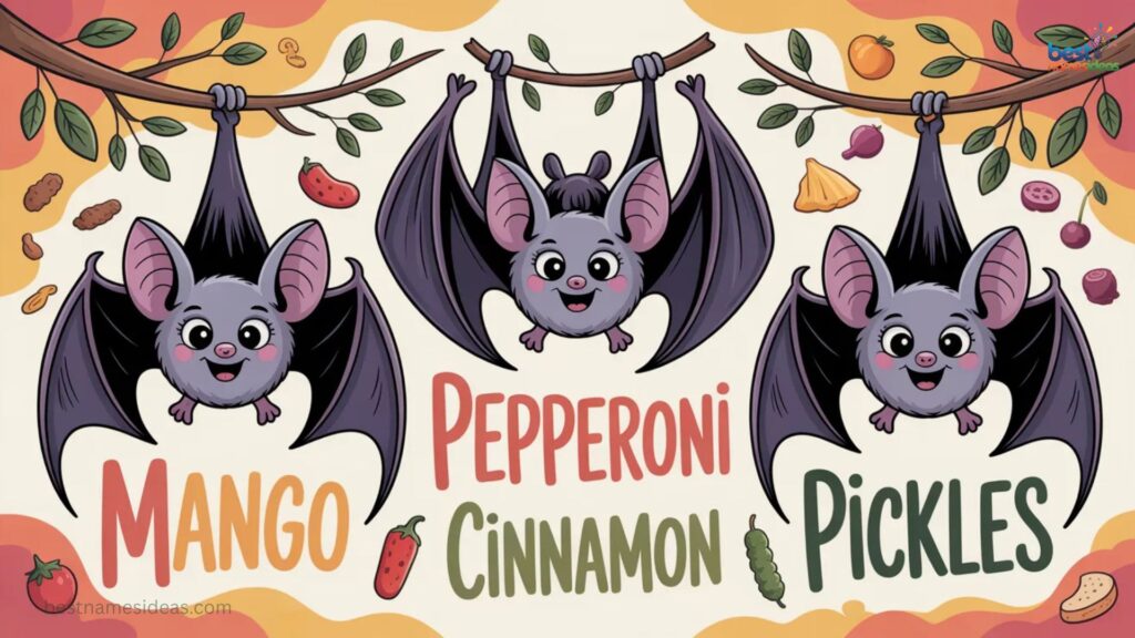 Food-Inspired Bat Names
