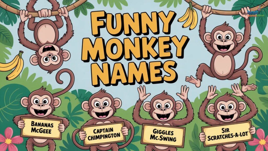 Funny Monkey Names
