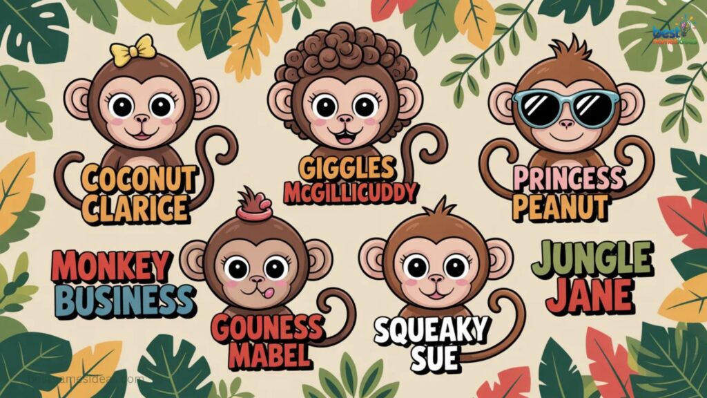 Funny Monkey Names for Females