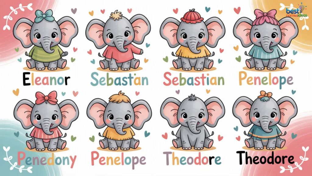 Human‐Style or Personalized Elephant Names