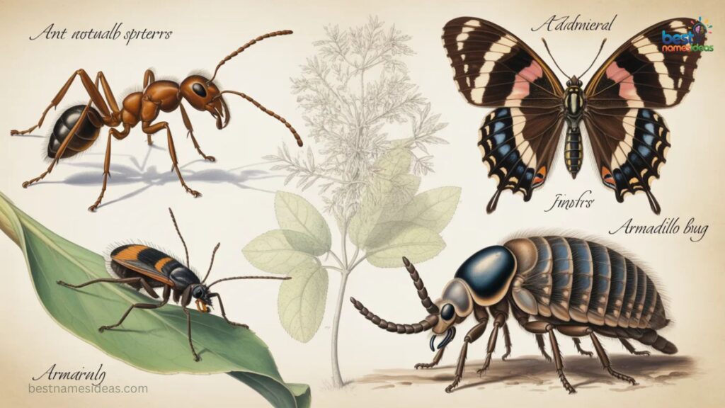 Insects & Small Creatures That Start With A