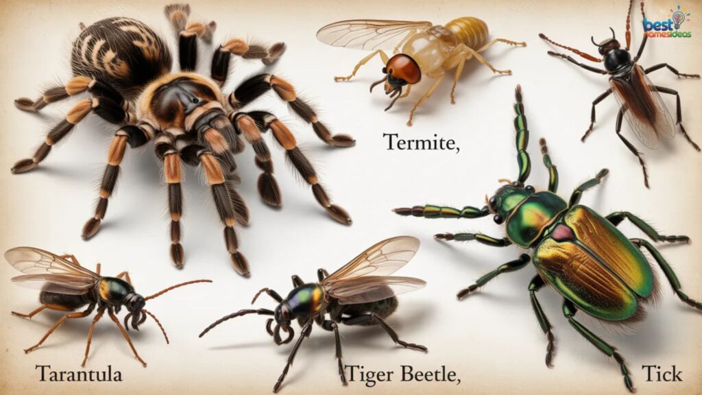 Insects and Arachnids that Start with T