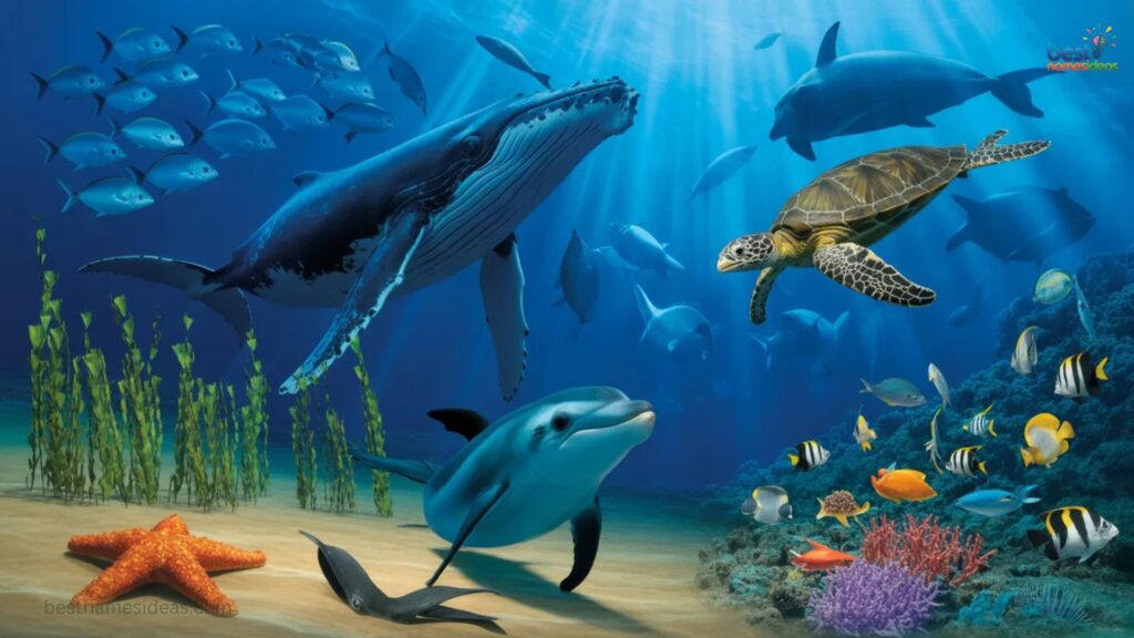 Marine & Aquatic R Animals