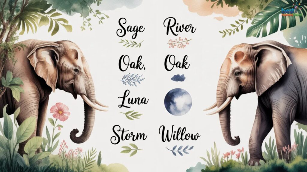 Nature-Inspired Elephant Names