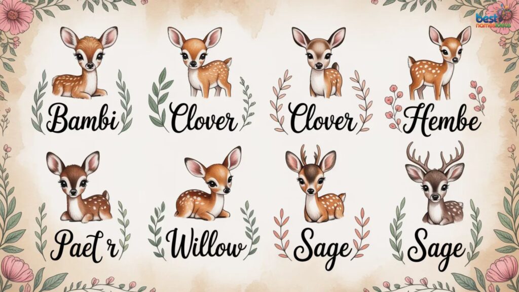 Pet Deer Names