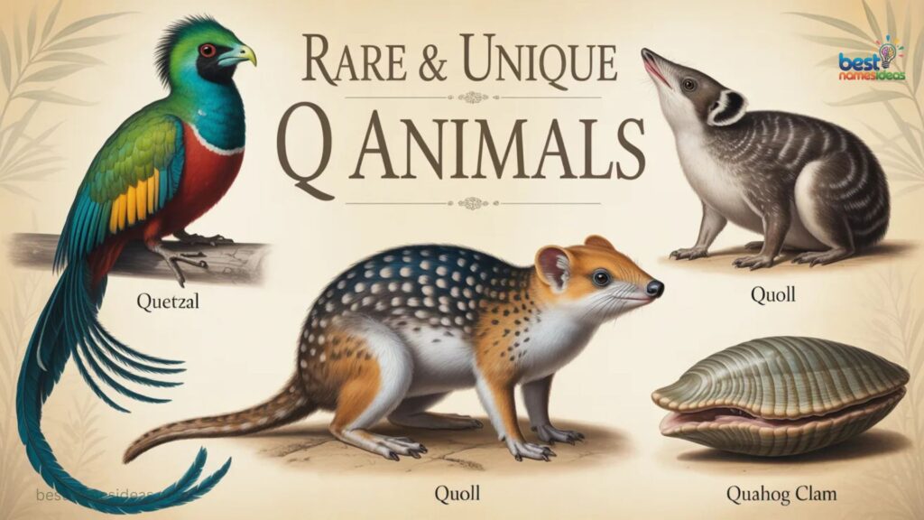 Rare & Unique Q Animals