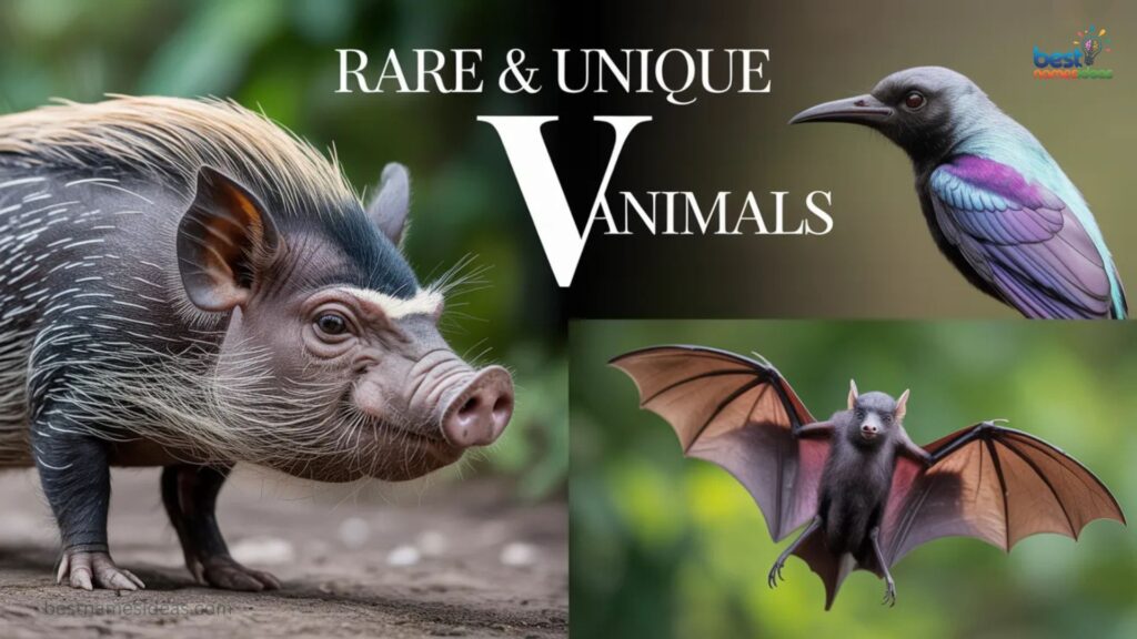 Rare & Unique V Animals