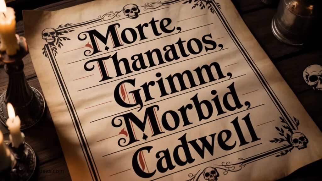 Surnames That Mean Death  