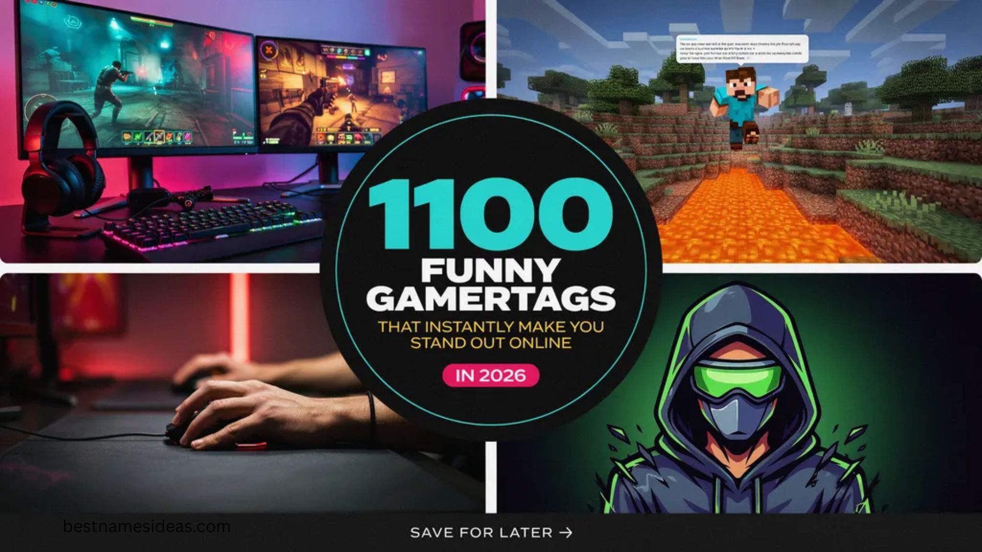 1100 Funny Gamertags That Instantly Make You Stand Out Online In 2026