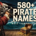 580+ Pirate Names You’ll Love – Best Male, Female & Funny Picks In 2026