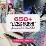 650+ K-Pop Group Name Ideas Guaranteed to Stand Out