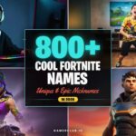 800+ Cool Fortnite Names Unique & Epic Nicknames In 2026