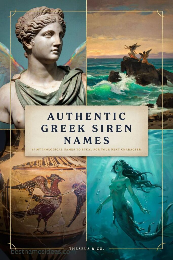 Authentic Greek Siren Names