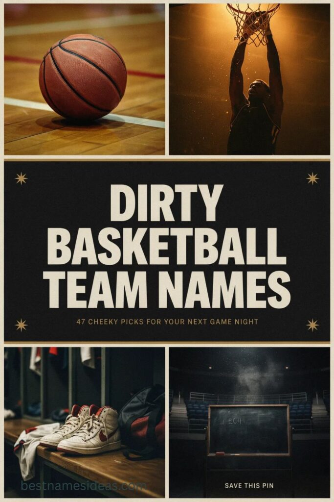 Dirty Basketball Team Names